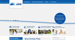 Desktop Screenshot of apd.de