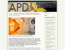 Tablet Screenshot of apd.info